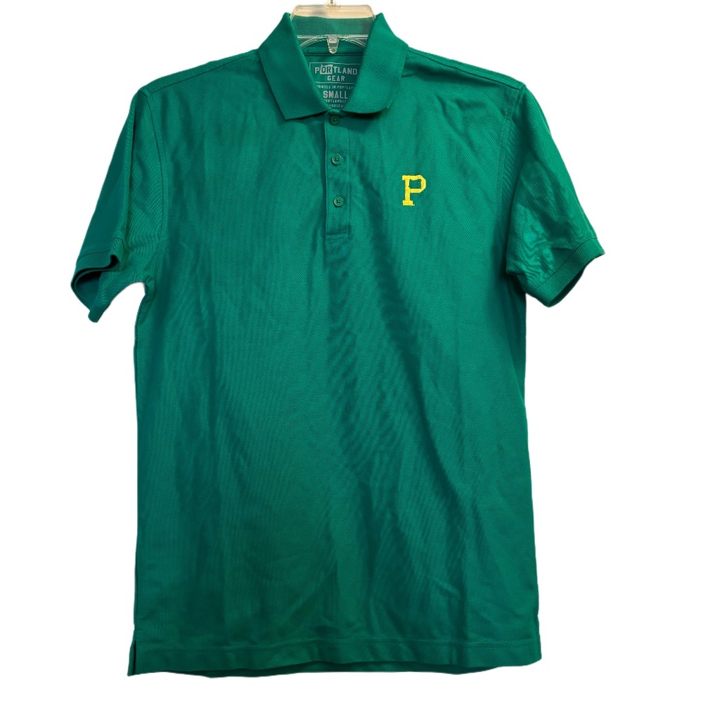Unisex Adult Portland Gear Polo UO Ducks Portland Timbers Green Gold Sz S